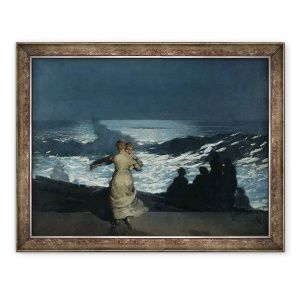 Tablou inramat - Winslow Homer - Noapte de vara, 60 x 80 cm