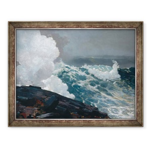 Tablou inramat - Winslow Homer - Northeaster, 60 x 80 cm