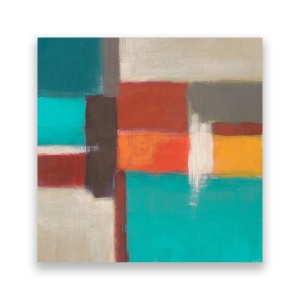 Tablou Canvas - Abstract, Forme, Multicolor, 60 x 60 cm