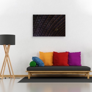 Tablou canvas - Acoperisuri, Plafon, Abstract, Arhitectura, Lampa, Model, 60 x 90 cm - Img 2