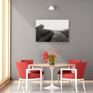 Tablou canvas - Alergatori, Caine, Fuga, Fuga, Alergator, Peisaj, 80 x 120 cm - Img 4