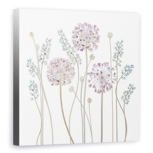 Tablou Canvas - Allium, Floral, Muscari, 90 x 90 cm
