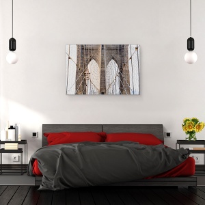 Tablou canvas - Arcadele Cablate, Brooklyn, Pod, New York, 60 x 90 cm - Img 3