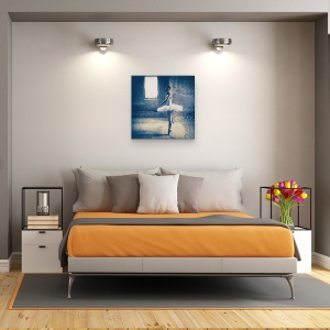 Tablou canvas - Auditie De Dans, Beton, Crapa, Fisuri, Degradare, Degenerare, 90 x 90 cm - Img 3