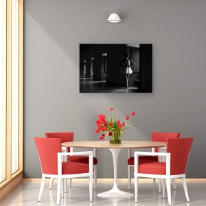 Tablou canvas - Balerina, Balet, Balerina, Danseaza, Dansatoare, Femeie, 60 x 90 cm - Img 4