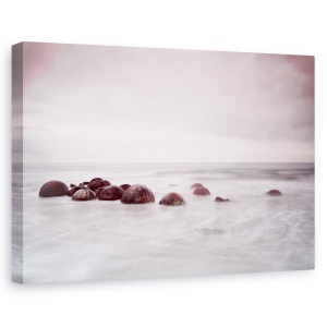 Tablou canvas - Bile De Sticla, Peisaj, Val, Calm, Ocean, Stanci, 60 x 90 cm