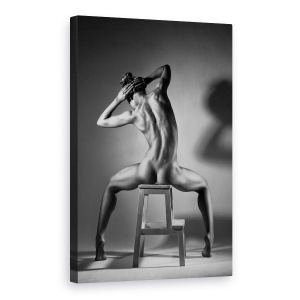 Tablou canvas - Bodyscape, Atletic, Corp, Ingrijire Corporala, Femeie, Fitness, 60 x 90 cm