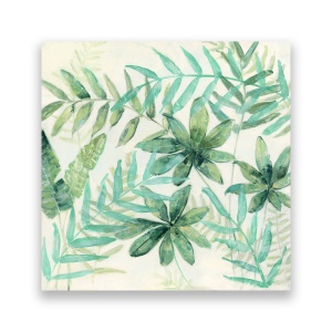 Tablou Canvas - Botanica, Frunza, Verde, 60 x 60 cm