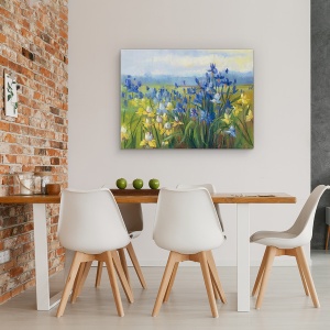 Tablou canvas - Camp de flori galben II, 75 x 100 cm - Img 4