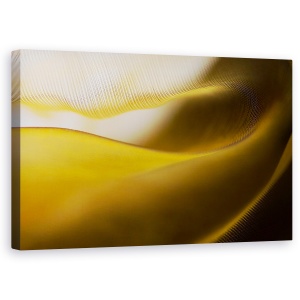 Tablou canvas - Campuri De Aur, Abstract, Aur, Neted, Matase, 50 x 80 cm