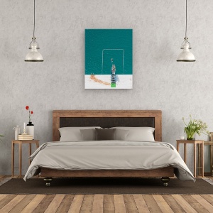 Tablou canvas - Ciclul Infinit, Lac, Piscina, Copii, 60 x 75 cm - Img 3
