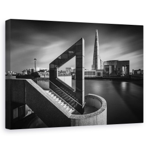 Tablou canvas - Ciobul In Geometrie, Arc, Londra, Tamisa, Turism, Turn, 80 x 120 cm