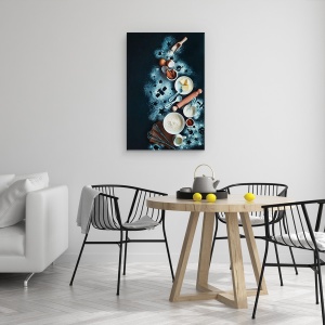 Tablou canvas - Coacerea Pentru Astrolog, Natura Moarta, Brutarie, Bucatar, 40 x 60 cm - Img 4