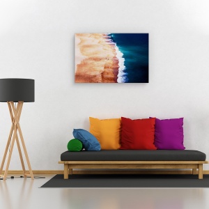 Tablou canvas - Coasta de Argint, Peisaj, Ocean, Coasta, Nisip, 60 x 90 cm - Img 2