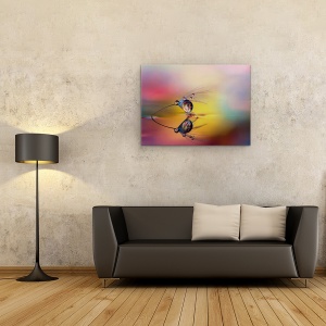 Tablou Canvas - Colorizeaza Intunericul, Apa, Culori, 75 x 100 cm - Img 2