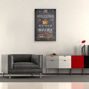 Tablou canvas - Diverse, Oferte speciale, Cafea, Meniu I, 40 X 60 cm - Img 2