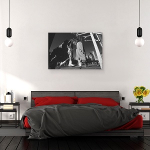 Tablou canvas - Dunking, Baschet, Streetball, Dunk, Manhattan, Dunk, 40 x 60 cm - Img 3