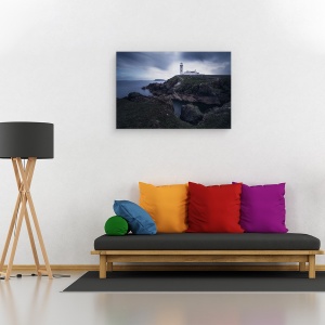 Tablou canvas - Farul Din Fanad, Peisaj, Stanca, 60 x 90 cm - Img 2