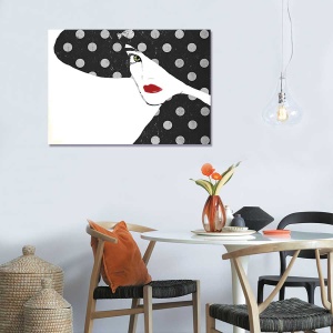 Tablou Canvas - Femeie, 75 x 100 cm - Img 2