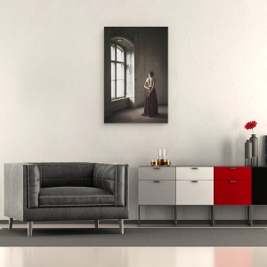 Tablou canvas - Fereastra, In Spate, Lumina, 60 x 90 cm - Img 2