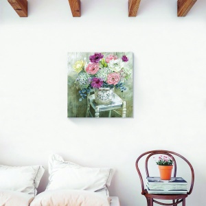Tablou decorativ floral pe canvas
