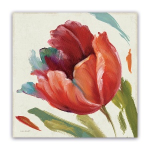 Tablou Canvas - Floral, Lalea, Vintage 60 x 60 cm