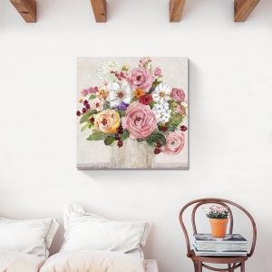 Tablou decorativ canvas flori în vază