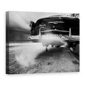 Tablou canvas - Havana, American, Havana, Vechi, Parcat, Retro, 75 x 100 cm