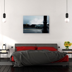 Tablou canvas - Havana, Spray, Havana, Cuba, Clasic, Masina, 60 x 90 cm - Img 3