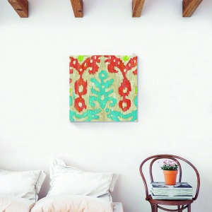 Tablou canvas abstract scorpion 60x60 cm Ikat