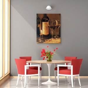 Tablou canvas - In lumina lumanarilor I, 40 x 50 cm - Img 4