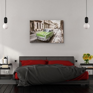 Tablou canvas - inca stralucitor, Orase si arhitectura, Havana, Cuba, Stralucitor, 60 x 90 cm - Img 3