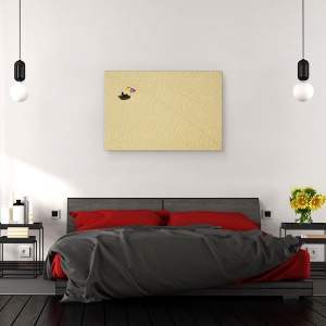 Tablou canvas - Lasa-Ma In Pace, Rio, Brazilia, Plaja, Nisip, Parasolar, 40 x 60 cm - Img 4