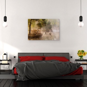 Tablou canvas - Lupta Cu Gasca, Gasca, Fens, Gaste, Gasca, Zbor, 40 x 60 cm - Img 3