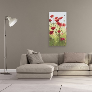 Tablou canvas - Maci de munte I, 50 x 100 cm - Img 2