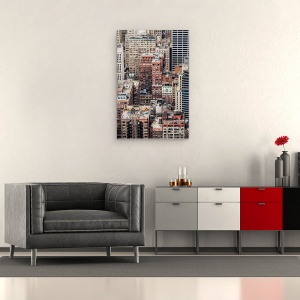 Tablou canvas - Manhattan Multicolor, New York, SUA, 40 x 60 cm - Img 2