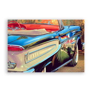 Tablou Canvas - Masina, Retro, Oldtimer, Cabriolet, 60 x 90 cm