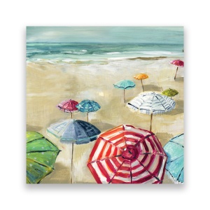 Tablou Canvas - Natura, Peisaj, Mare, Plaja, Vara, Multicolor, 60 x 60 cm