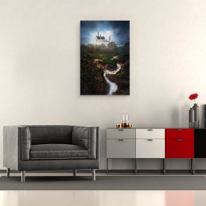 Tablou canvas - Neuschwanstein, Germania, Castel, Arhitectura, 40 x 60 cm - Img 2