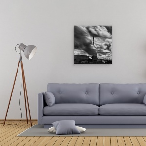 Tablou canvas - Nici O Industrie Energetica Nu Va Detine Vreodata Soarele, Cer, 60 x 60 cm - Img 2