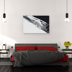 Tablou canvas - Nor De Zapada, Freeride, Schi, Zapada, Pulbere, Sport, 60 x 90 cm - Img 3