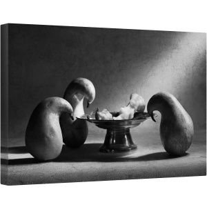 Tablou canvas - Nu Te Vom Uita Niciodata, Furca, Farfurie, Altar, Pere, Para, 80 x 120 cm