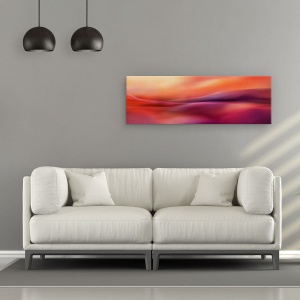 Tablou canvas - O Noua Zi, Patima, Iubire, Idila, Romantic, Fum, Apa, 30 x 90 cm - Img 2