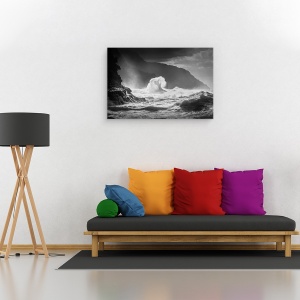 Tablou canvas - Ocean, Val, Ocean, Pacific, Apa, 40 x 60 cm - Img 2