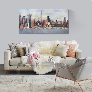 Tablou Canvas - Oras, Cladiri, America, New York 50 x 100 cm - Img 2