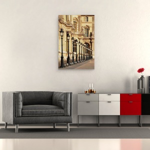 Tablou canvas - Orase si Arhitectura, Oras, Arhitectura, Strada, Lumini, 60 x 90 cm - Img 2