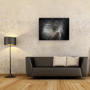 Tablou canvas - Par Cu Praf, Fata, Par, Blit, Rapid, Dansator, 50 x 70 cm - Img 2