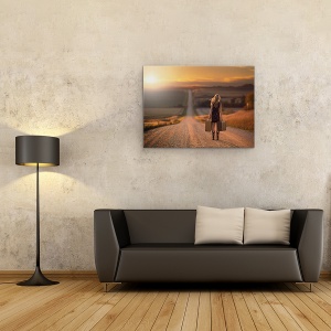 Tablou canvas - Parasind Nebraska, Portret, Calatorie, Valiza, Sarbatori, 60 x 80 cm - Img 2