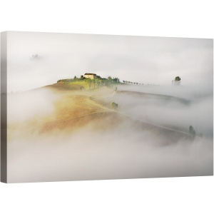 Tablou canvas - Peisaj, Italia, Toscana, Chiparos, Ceata, Abur, 50 x 80 cm