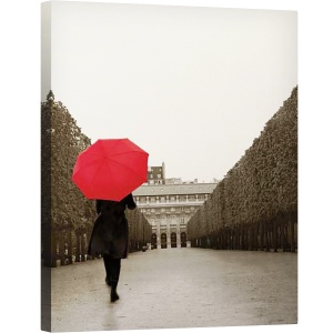 Tablou canvas - Plimbare in Paris, 60 x 75 cm